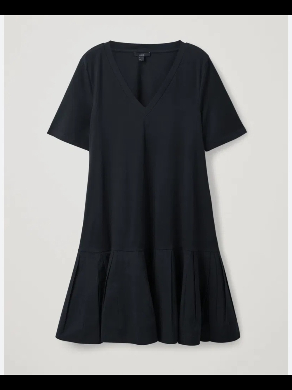 COS | Black A-Line Mini Dress